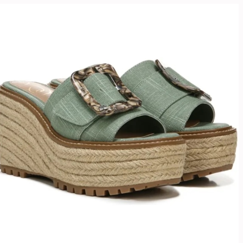 Sam Edelman Size 8 Clogs Platforms Slides - image 1